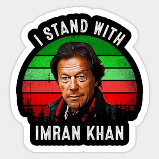 Imran Khan PTI Party Pakistan Support Freedom Sticker